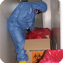 Cleaning up a trauma, crime scene, or death is a difficult issue that we can manage